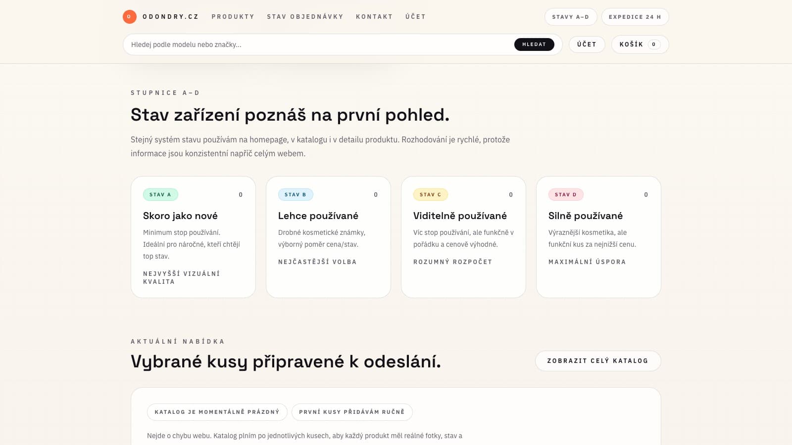 Ukázka projektu Od Ondry